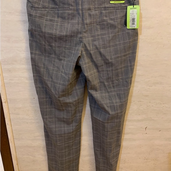 NWT Murano Alex Gray Checkered Slim Fit Trousers - Picture 3 of 6